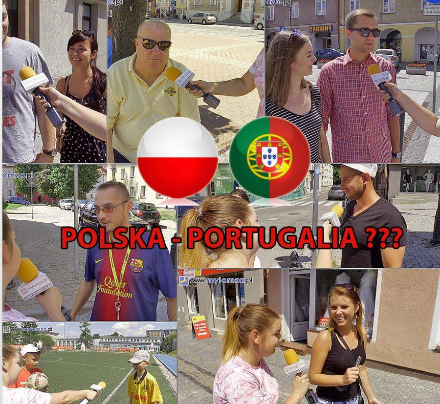 [SONDA ULICZNA] Polska - Portugalia? Łomża typuje wynik meczu [VIDEO]