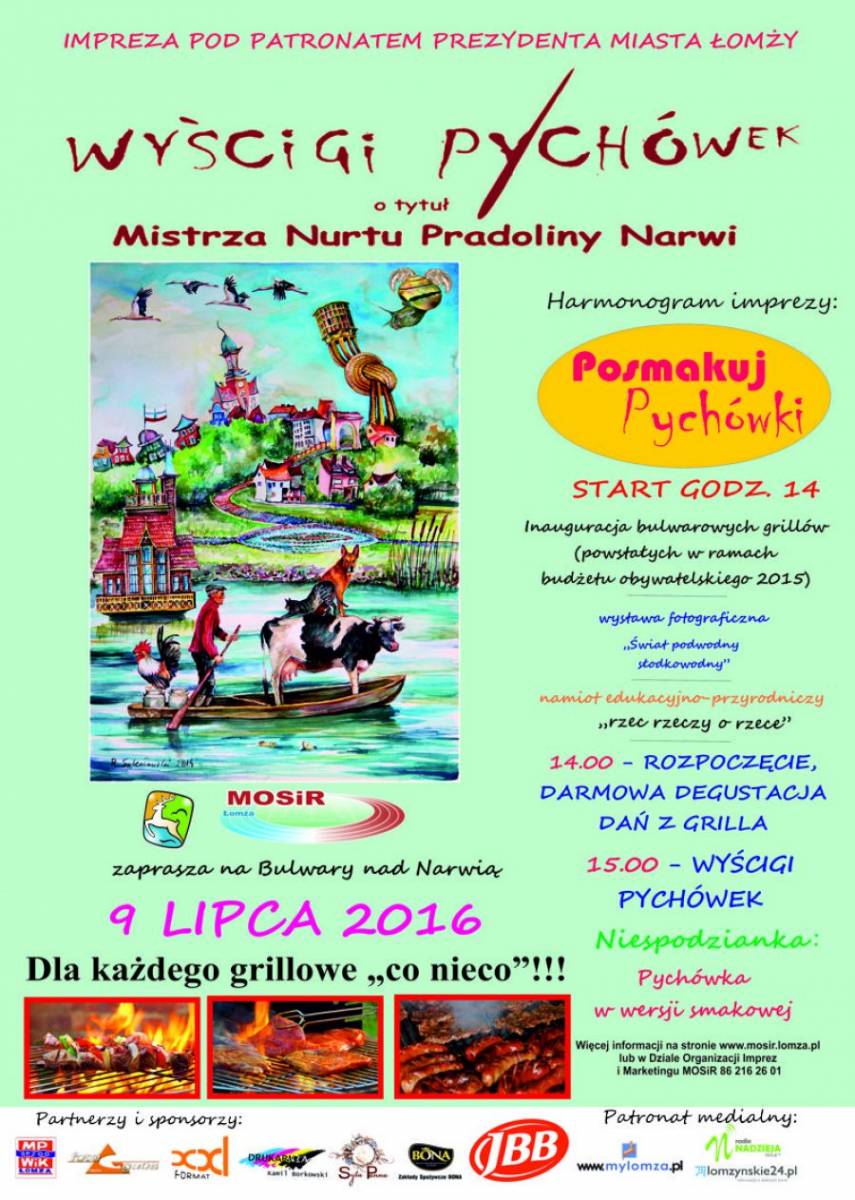 W sobotę przyjdź do portu. Będzie grill i wyścigi pychówek