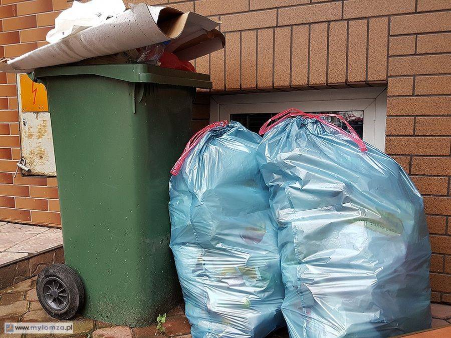 Śmieciowe problemy mieszkańców Łomżycy