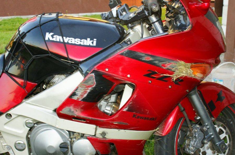 Rozbił się na motorze!