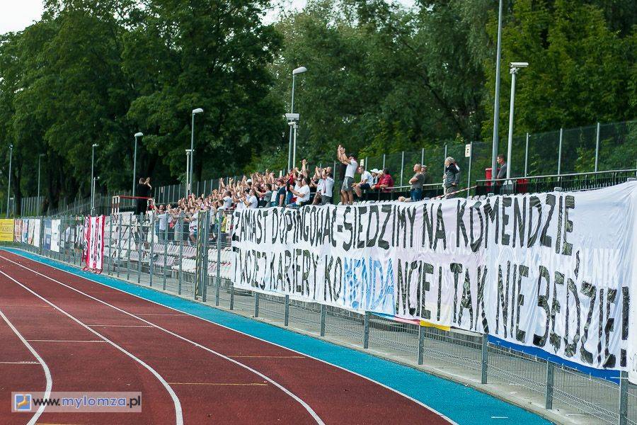 Zamiast dopingować drużynę, kibice spędzili sobotnie popołudnie w komendzie Policji