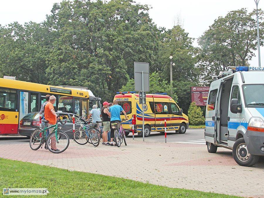 Potrącenie przy Placu Kościuszki