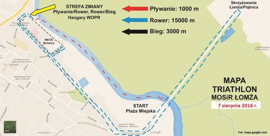 Utrudnienia dla kierowców na trasie triathlonu