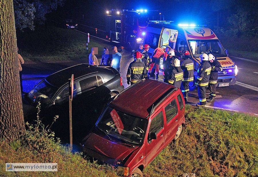 Groźna kolizja na drodze do Wizny [FOTO]
