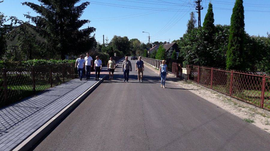 Koniec pierwszego etapu budowy dróg w Gminie Śniadowo [FOTO]