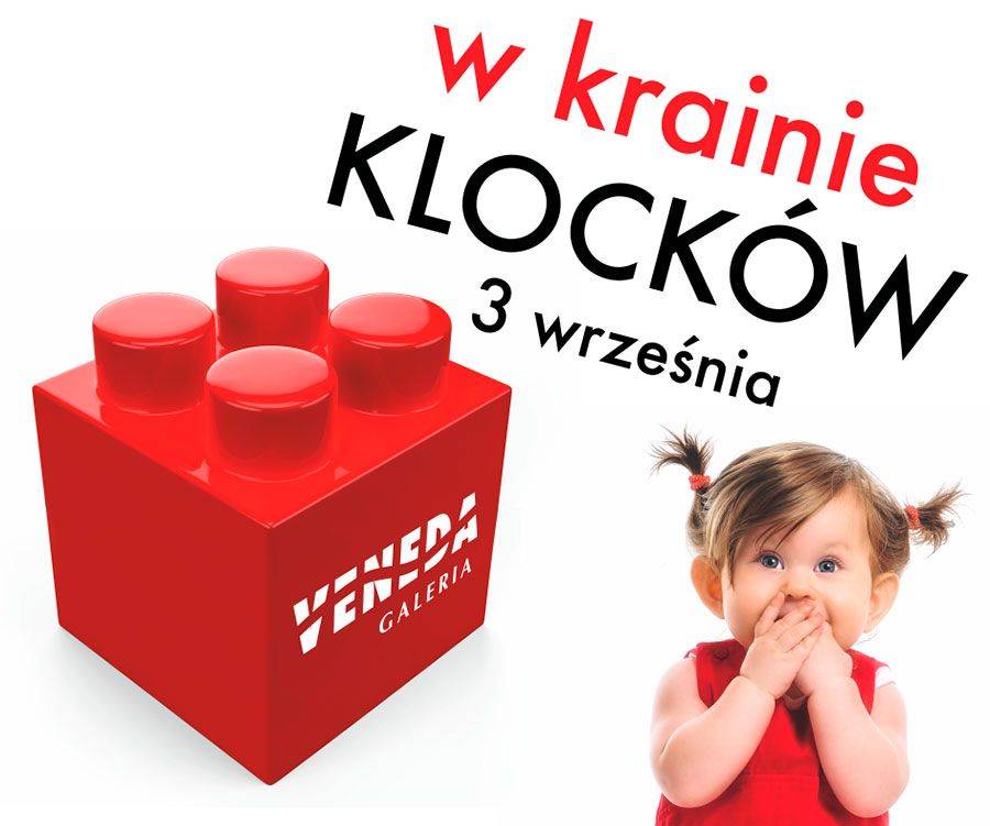 Przyjdź do Venedy na otwarcie sezonu szkolnego z klockami LEGO