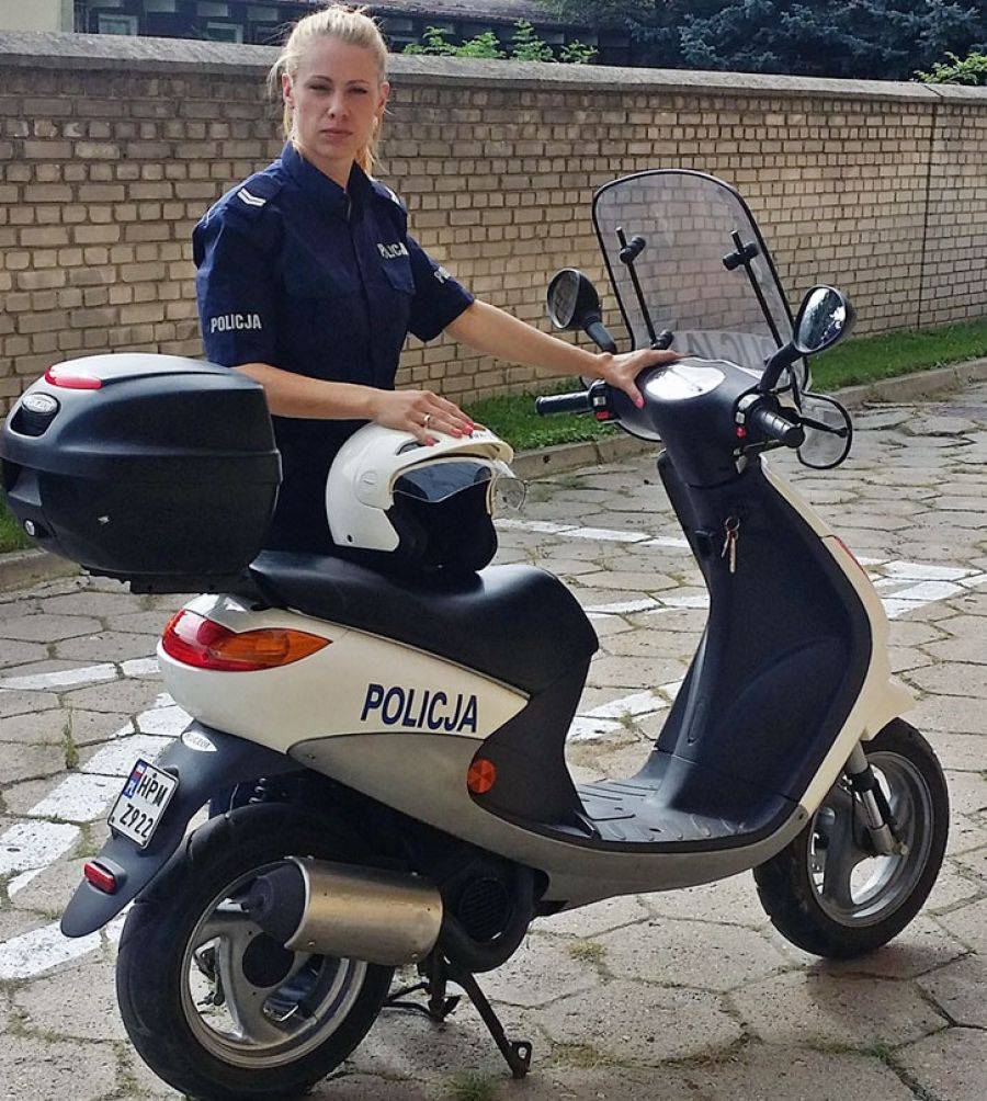Łomżyńscy dzielnicowi jeżdżą na skuterach