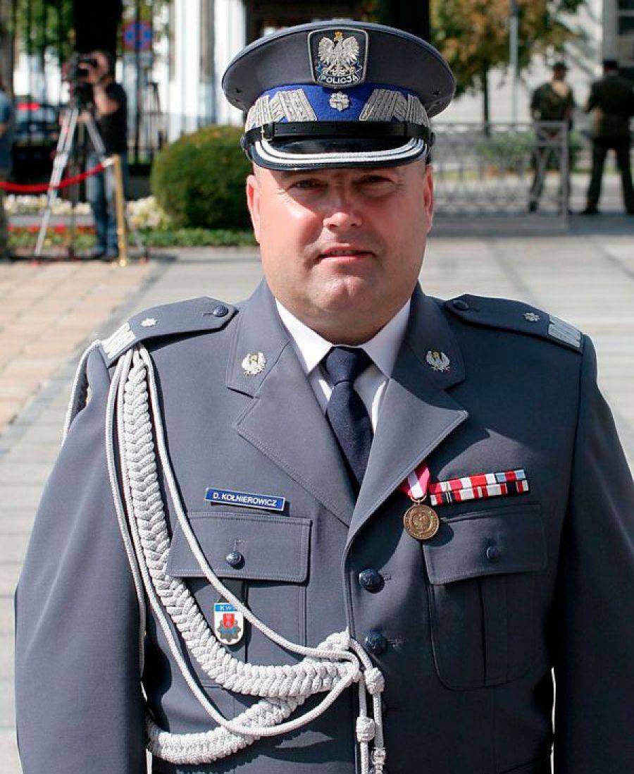 Komendant Wojewódzki Policji w Białymstoku ze stopniem generalskim