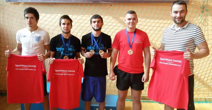 Złote medale zawodników Sport Haus Łomża