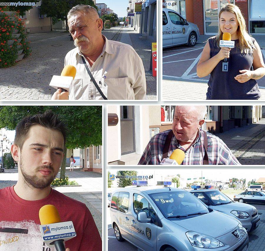 Likwidacja straży miejskiej w Łomży? Pytamy o to mieszkańców! [SONDA]