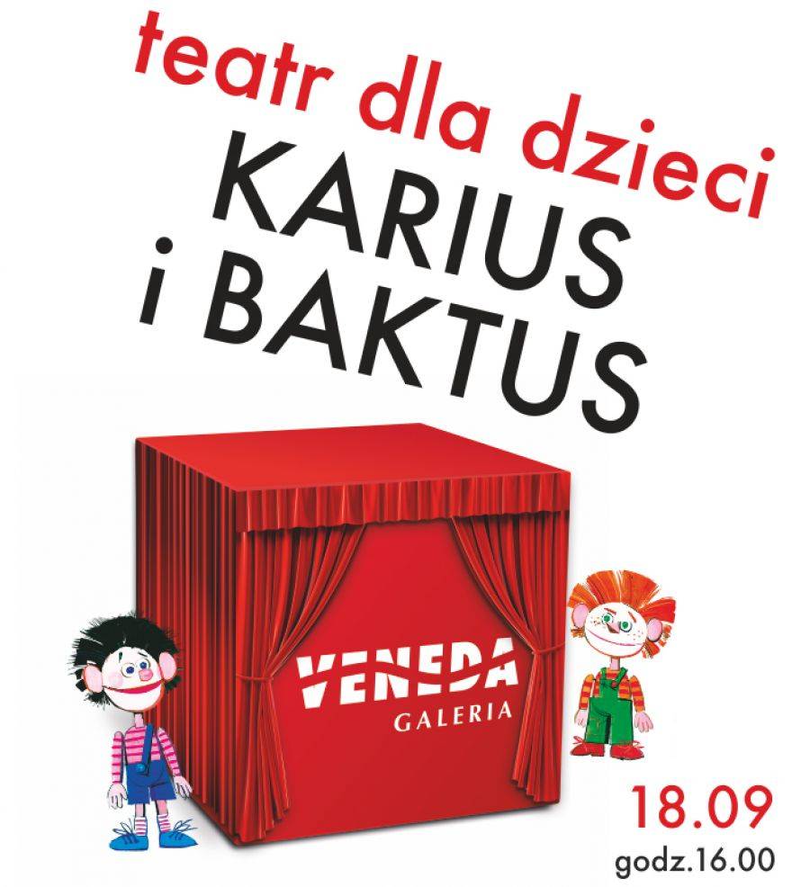 Karius i Baktus spotkają się z dziećmi w Galerii Veneda