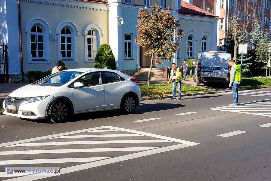 Potrącenie na Polowej [FOTO]