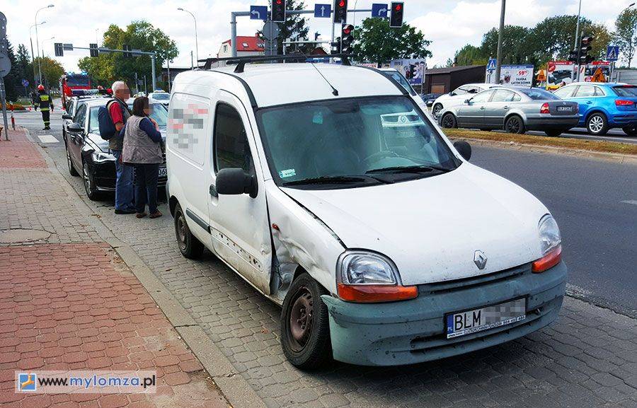 Korki po kolizji na Legionów/Piłsudskiego [FOTO]