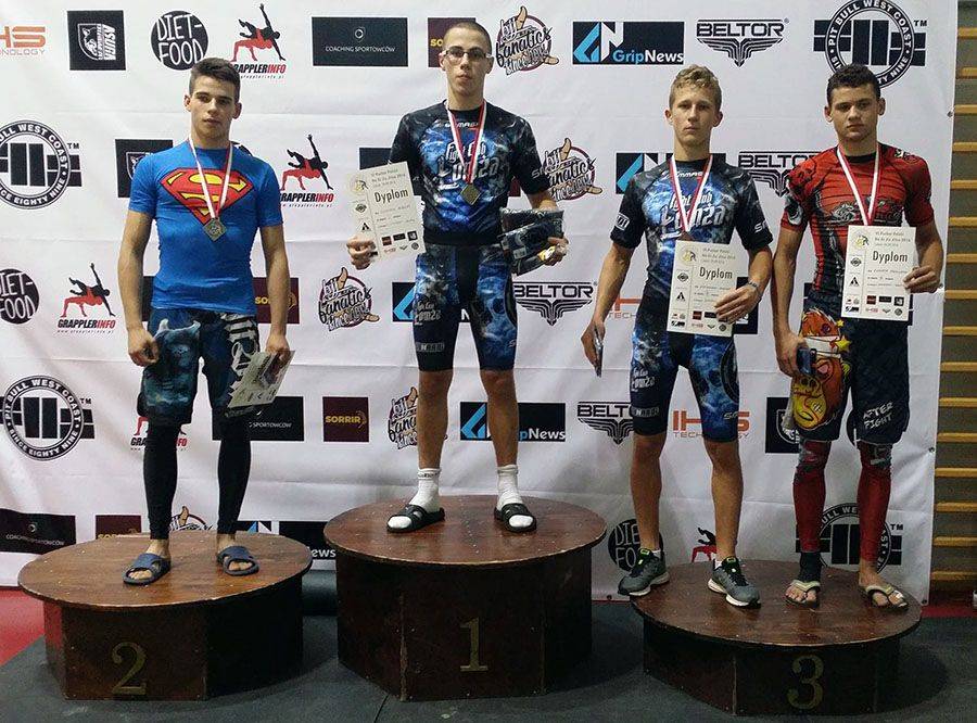 Cztery Medale Fight Clubu Na Pucharze Polski  No GI Jiu Jitsu [FOTO]