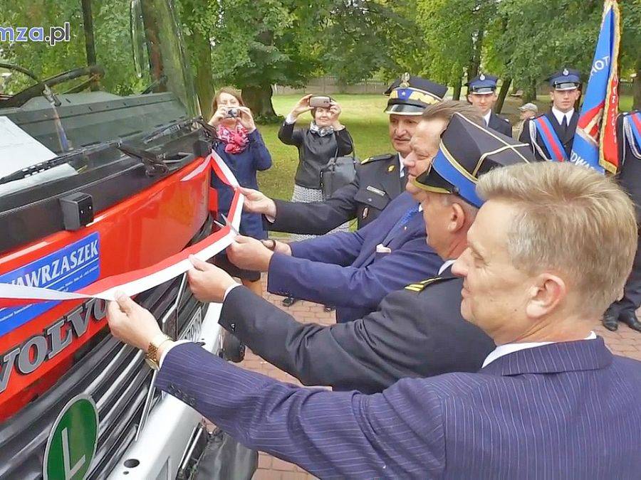 OSP Jedwabne z nowym wozem bojowym [VIDEO i FOTO]