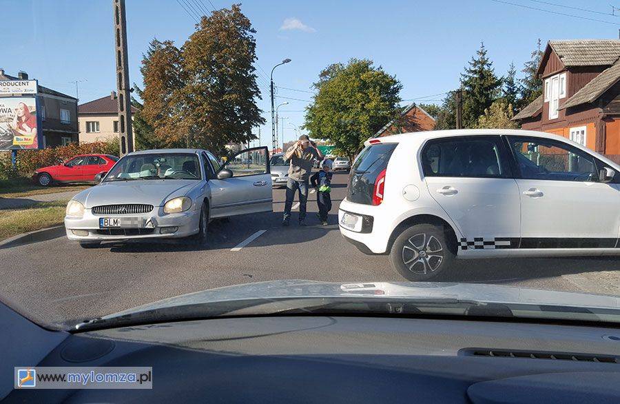 Potrącenie na Legionów. Kolizja na Poznańskiej [FOTO]