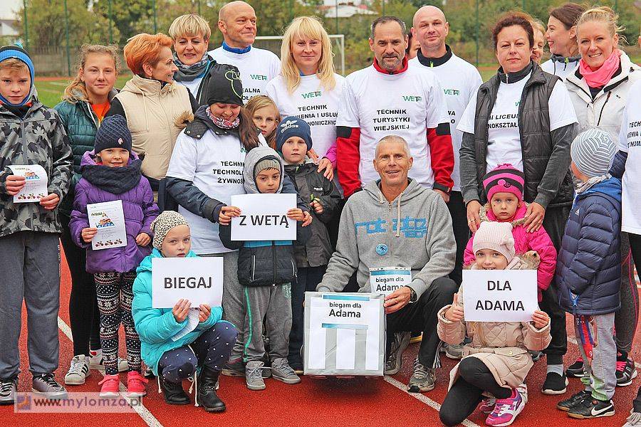 Łomżyńska Weta pobiegła dla zdrowia i Adama [FOTO]