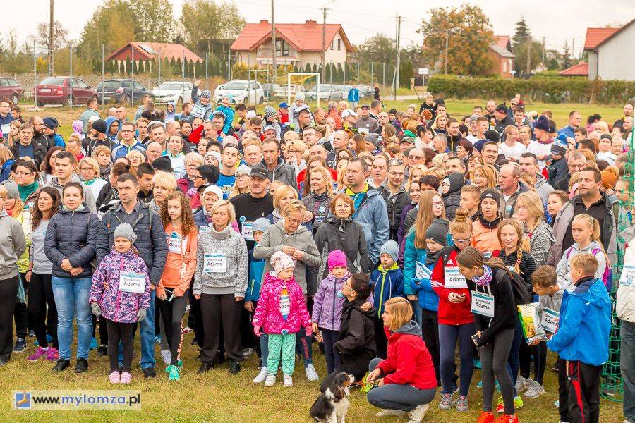 Kilkaset osób pobiegło dla Adama [FOTO]