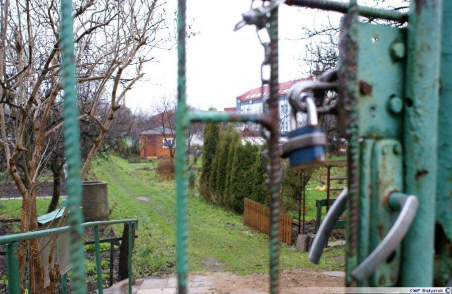 Nadchodzą żniwa dla działkowych złodziei