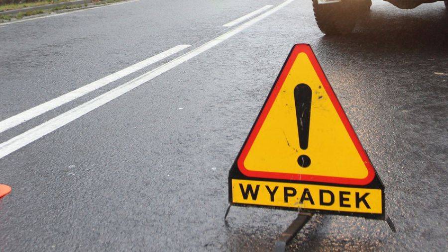 Potrącenie na pasach w Rydzewie