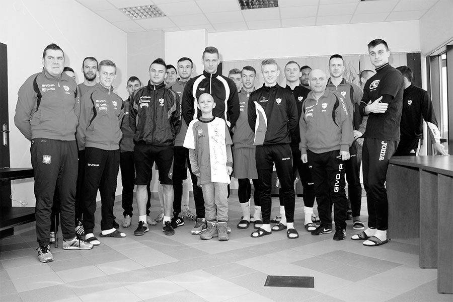 Najwierniejszy kibic ŁKS-u zasilił Anielską Drużynę