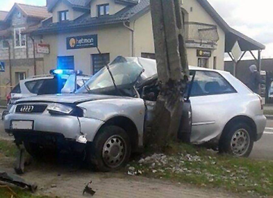 Dwie osoby ranne po wypadku w Szczuczynie [FOTO]