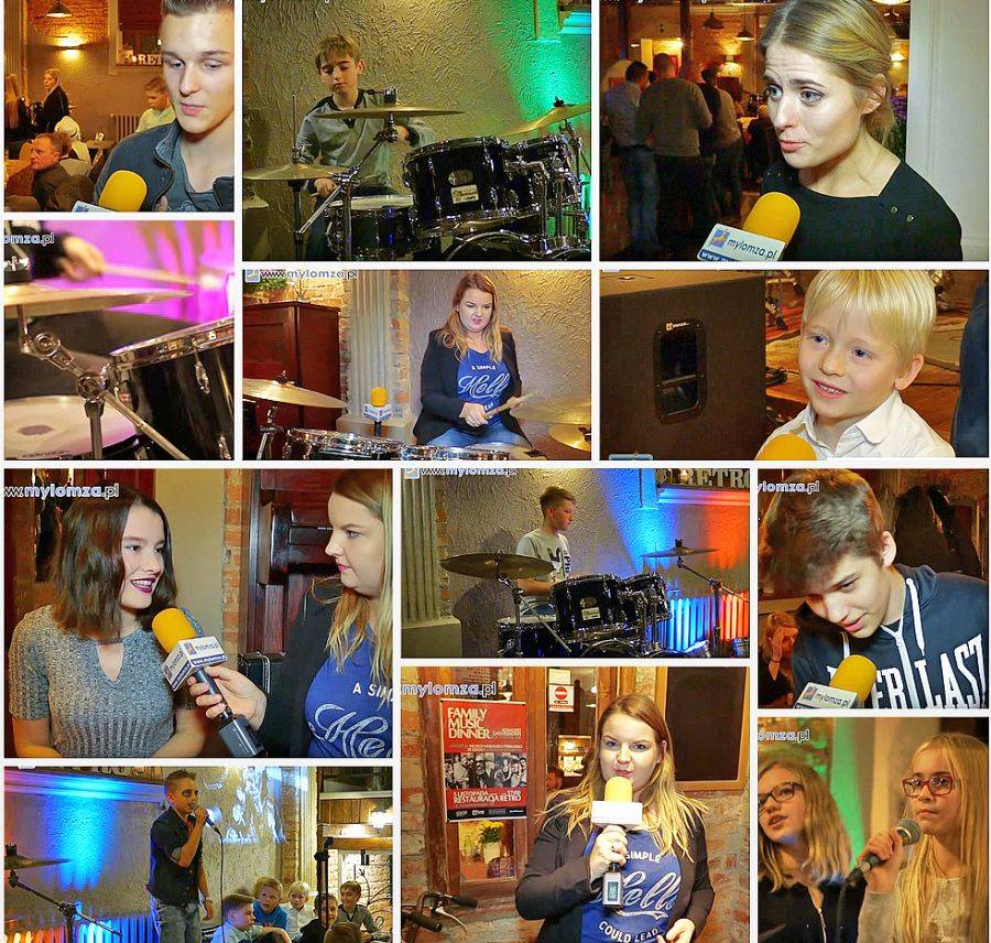 Rodzinna kolacja przyprawiona świetną muzyką [VIDEO]