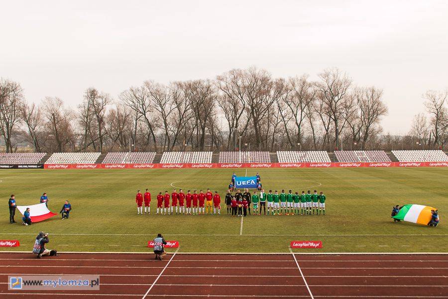 Reprezentacja U-15 w Łomży z Irlandią na remis [FOTO]