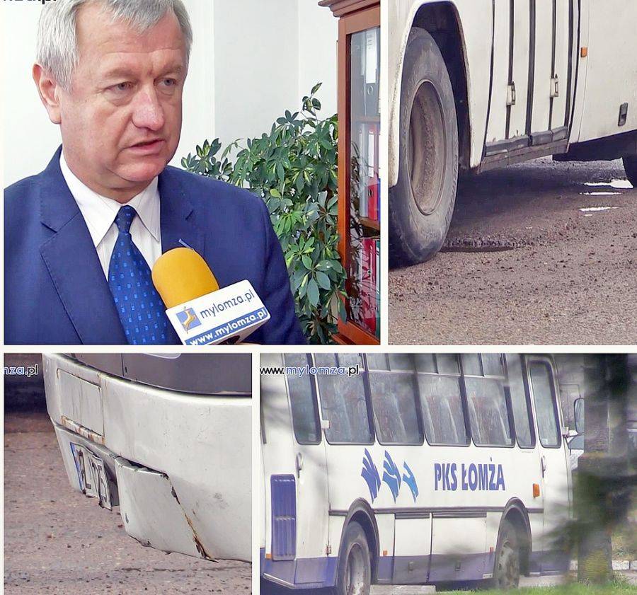 Czy stan techniczny autobusów PKS Łomża zagraża życiu pasażerów? [VIDEO]