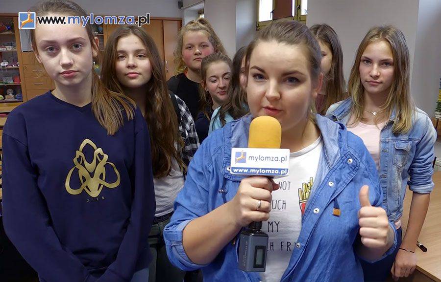 Uczniowie Gimnazjum Katolickiego w Łomży poznawali naszą pracę od środka [VIDEO]