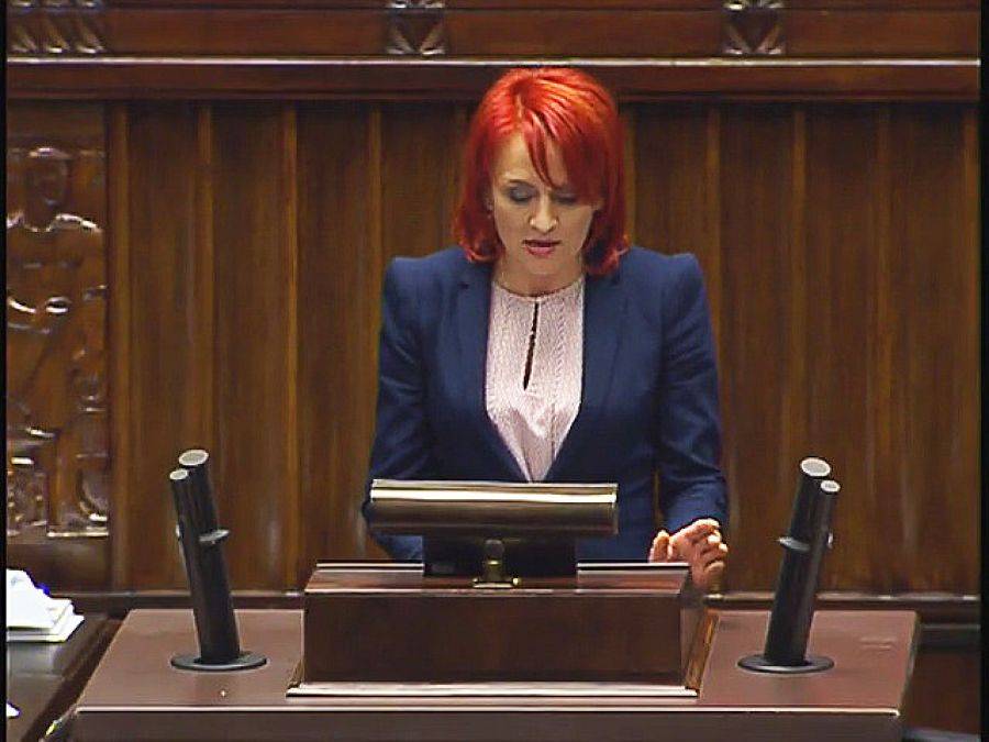 Krynicka upomniana przez Wicemarszałek Sejmu [VIDEO]