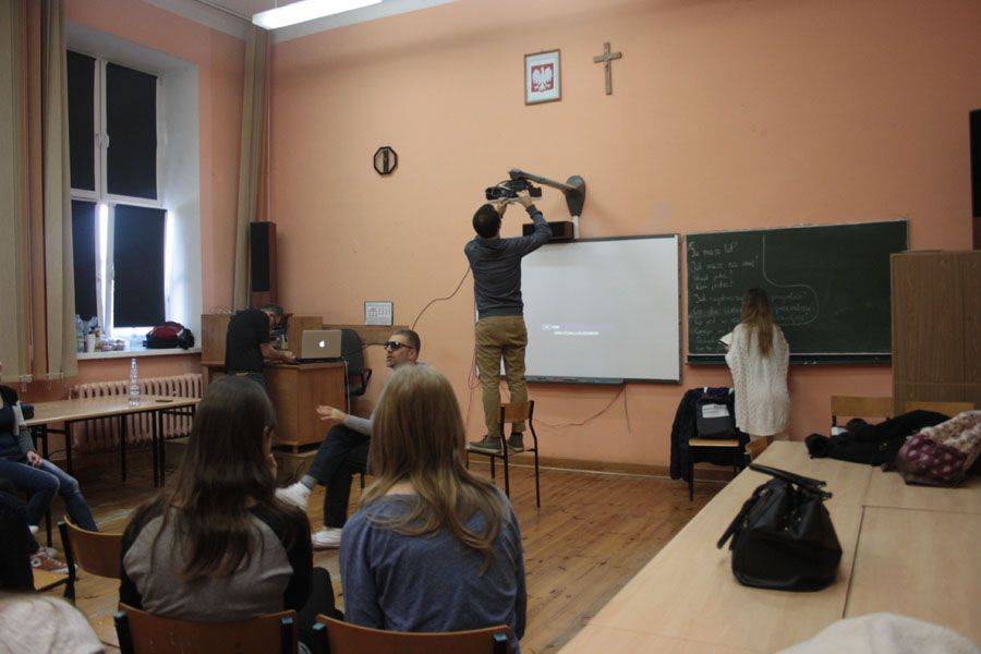 Warsztaty filmowe w II LO [FOTO]