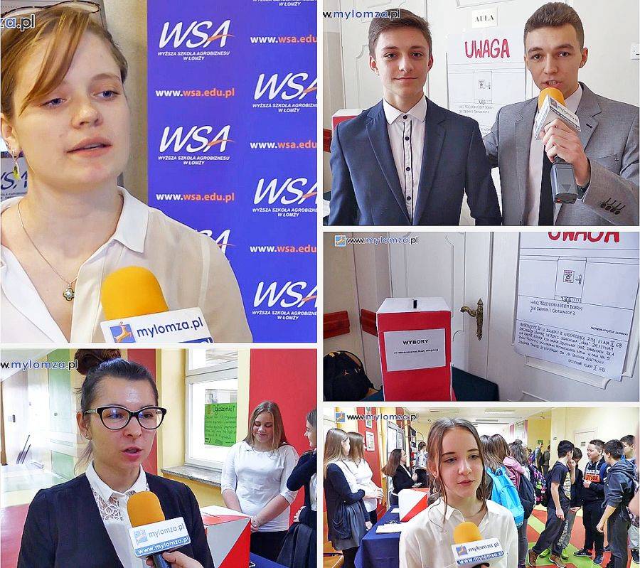 Wybory do Młodzieżowej Rady Miejskiej Łomży [VIDEO]