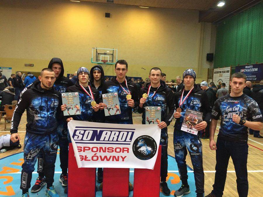 Pięć medali Mistrzostw Polski w MMA dla Łomży! [FOTO]