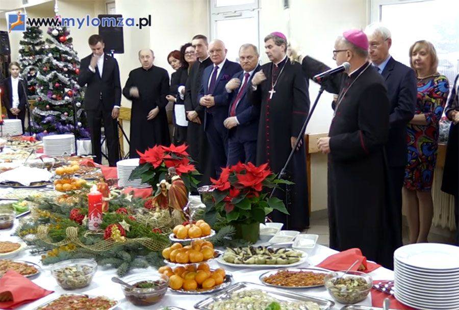 Spotkanie opłatkowe w Szpitalu Wojewódzkim w Łomży [VIDEO]
