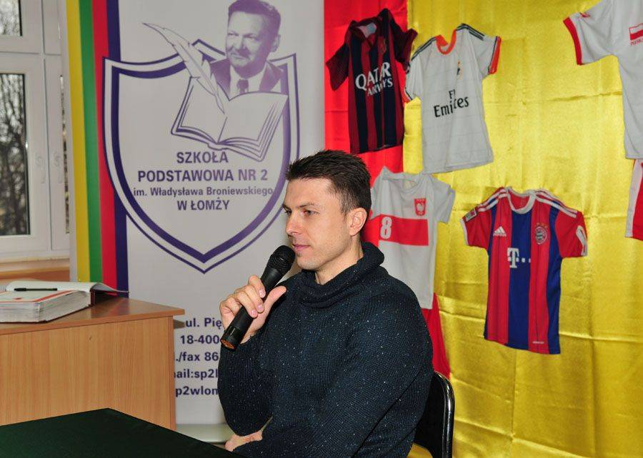 Przez sport do sukcesu – Rafał Boguski w SP2 [FOTO]