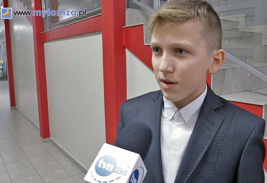 Młody Bohater z Łomży odznaczony przez Ministra [VIDEO]