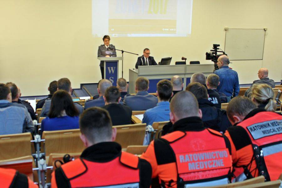 Łomżyńscy policjanci podsumowali pracę w minionym roku [FOTO]