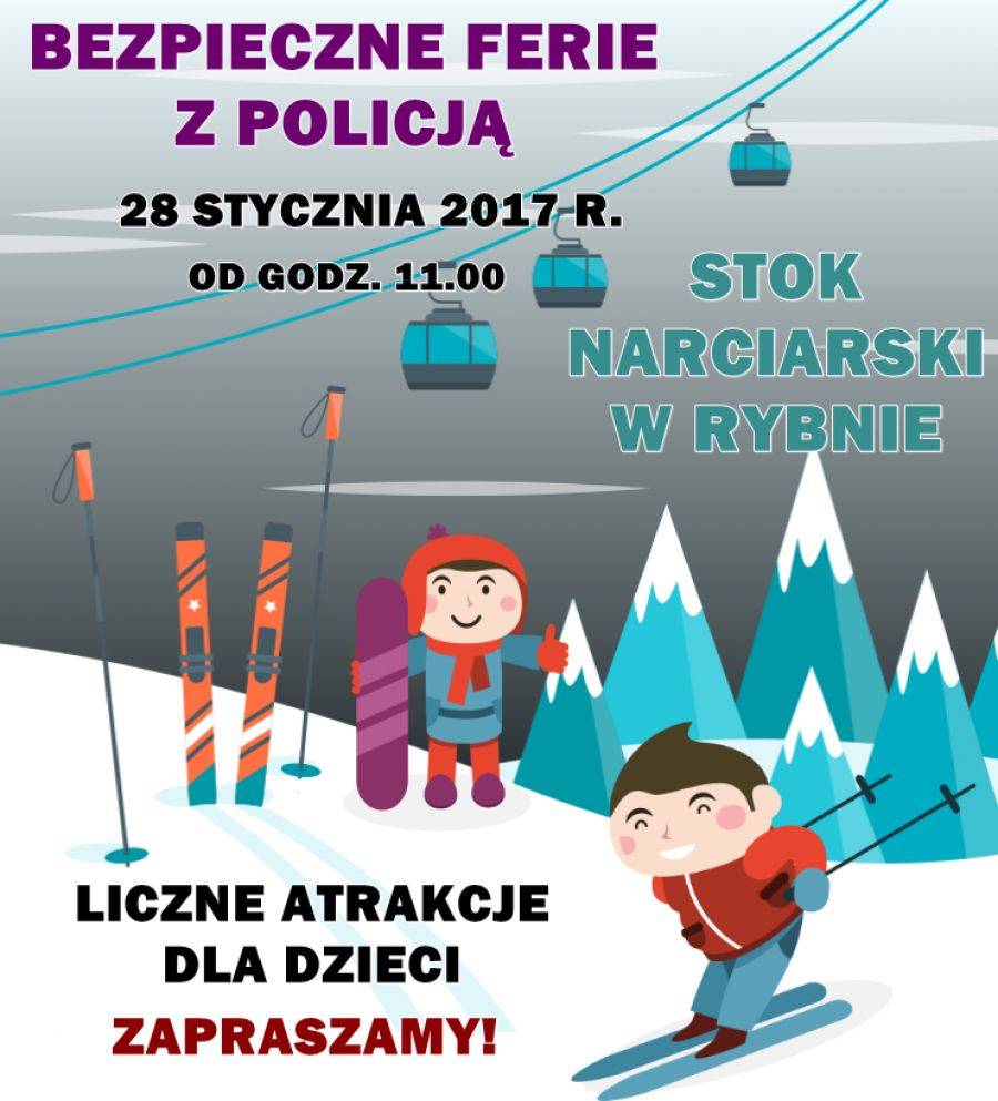 Ferie na stoku z Policją