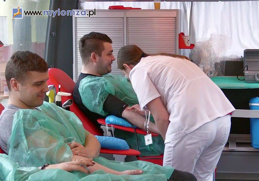 Zbierali krew dla Marcina [VIDEO]