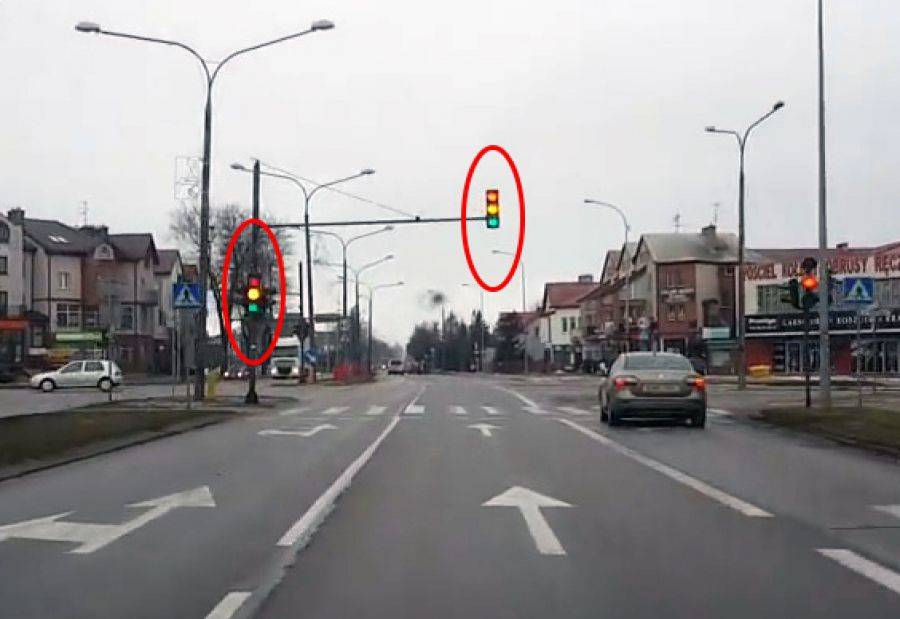 Skrzyżowanie Sikorskiego i Wojska Polskiego. Poważna awaria sygnalizacji świetlnej