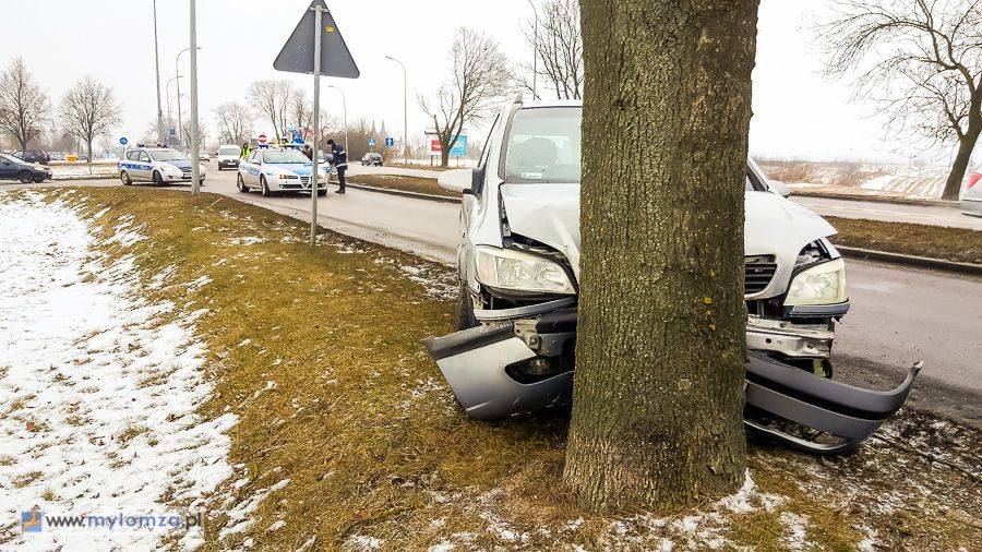 Dwie kolizje na Szosie Zambrowskiej [FOTO]
