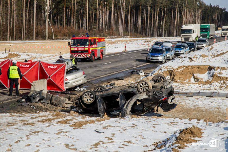 Tragiczny wypadek na DK8. Trzy osoby nie żyją, cztery w ciężkim stanie! [VIDEO i FOTO]