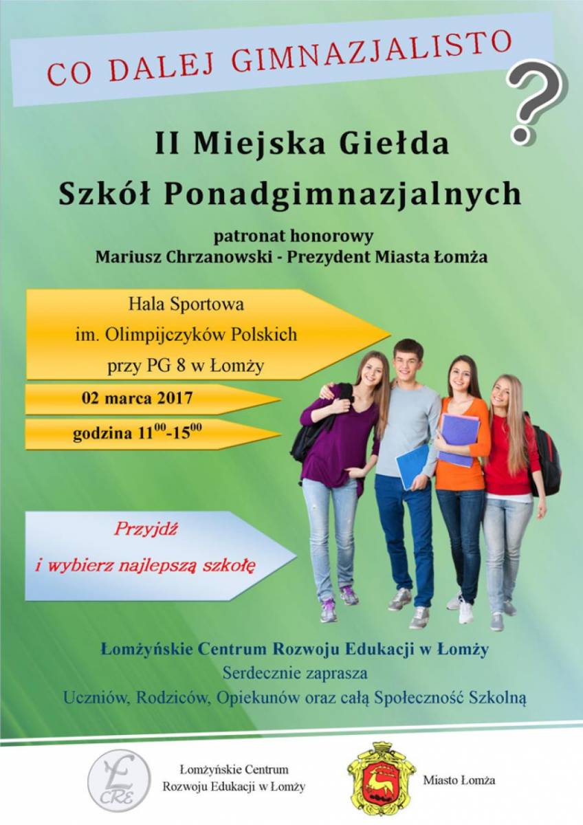 II Giełda Szkół Ponadgimnazjalnych