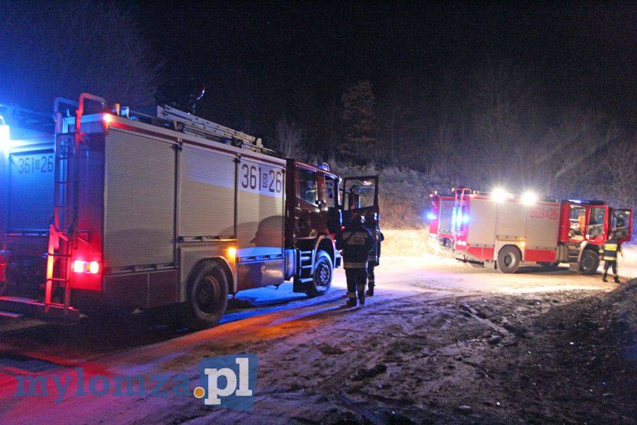 Płonęły trawy na fortach w Piątnicy [FOTO]
