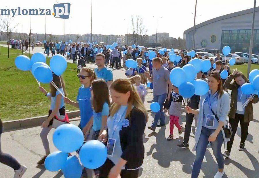 Niebieski Marsz z okazji Światowego Dnia Świadomości Autyzmu [VIDEO]