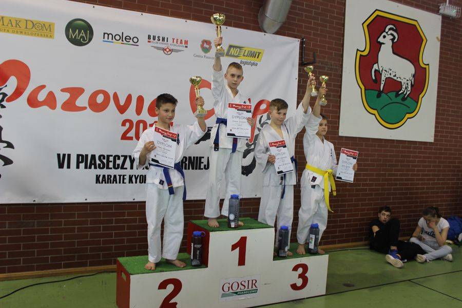 Puchary karateków na Mazovia Cup [FOTO]