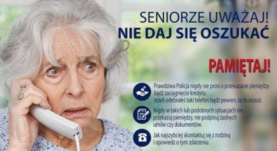 Fałszywy policjant dzwoni w Łomży