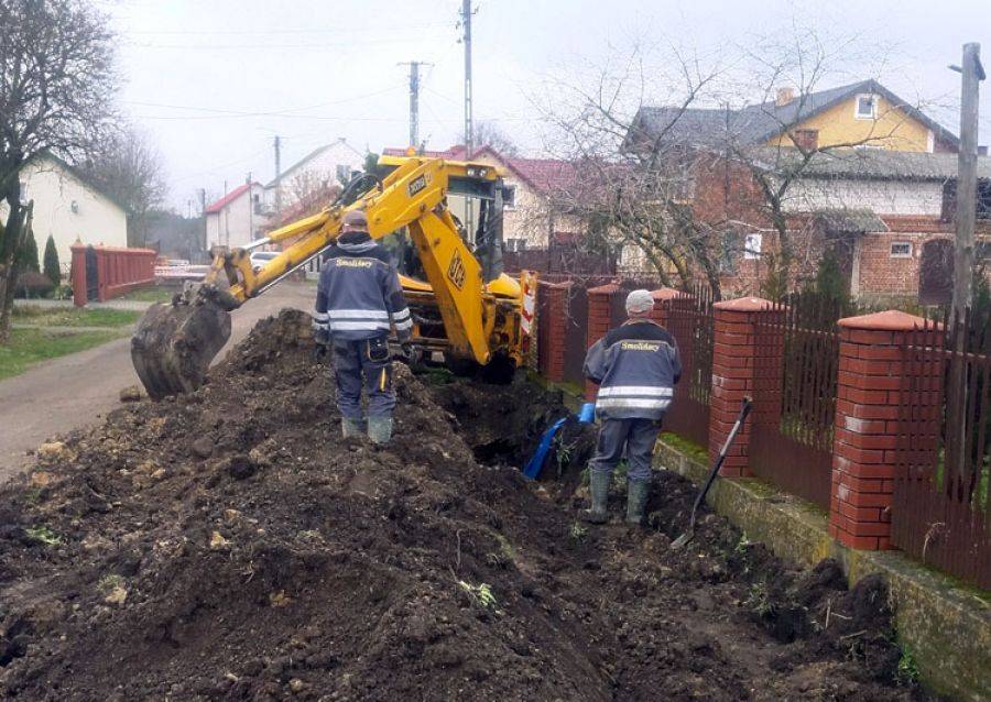Ruszyły roboty budowlane na drodze w Grzymałach Szczepankowskich [FOTO]