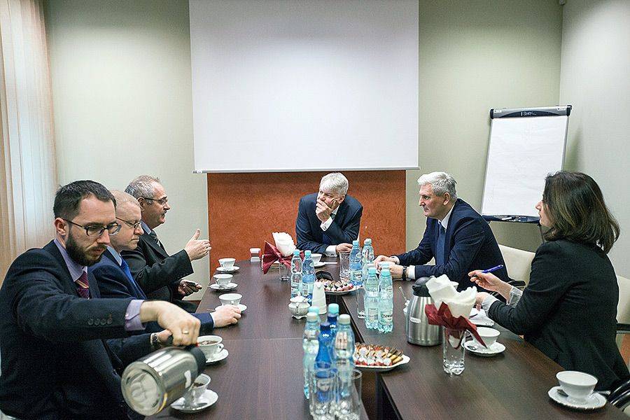PWSIiP rozpoczyna współpracę z uniwersytetem z Grodna [FOTO]
